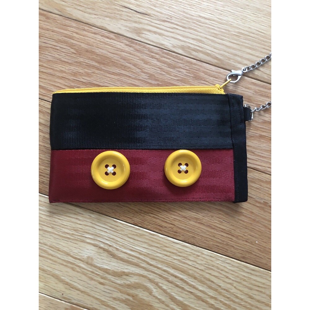 Disney Black and Red Wallet with Yellow Accents